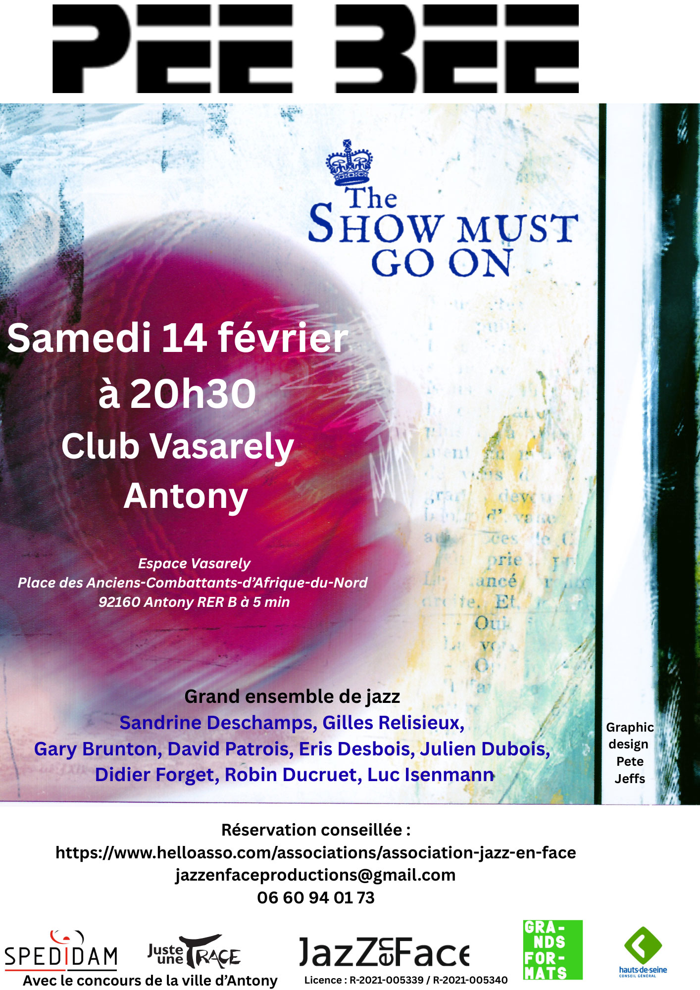 PEE BEE grand ensemble 14/02/2026